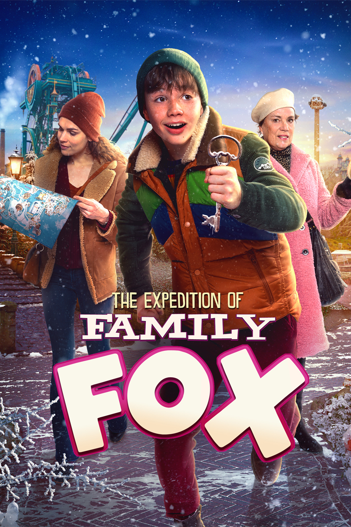Family Fox on Expedition